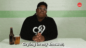 Drinking Beer Crying GIF by BuzzFeed