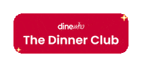 dinewho dinner social event dinewho Sticker