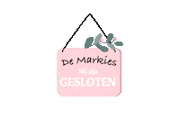 demarkies food restaurant open eten Sticker