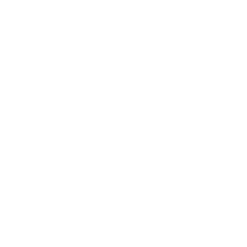 White Line Sparkle Sticker