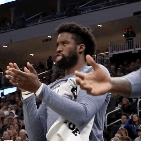 Nba Basketball React GIF by Milwaukee Bucks