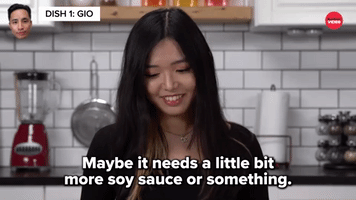 Needs more soy sauce