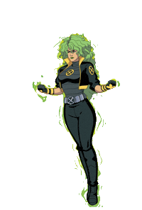 Polaris Flying Sticker by Marvel Studios