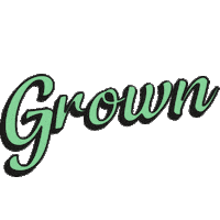 Grown Sticker by Bloomsbury Books