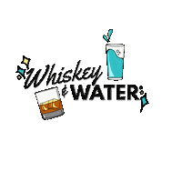 WhiskeyAndWaterPodcast water brothers whiskey hell yeah brother Sticker