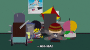 scared stan marsh GIF by South Park 