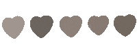 In Love Hearts Sticker