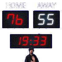 55 Away Sticker