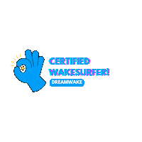 Surf Wake Surfing Sticker by DREAMWAKE Academy