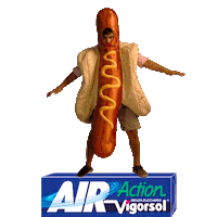 AirActionVigorsol dance funny fun hungry Sticker