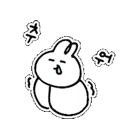 토끼 Sticker