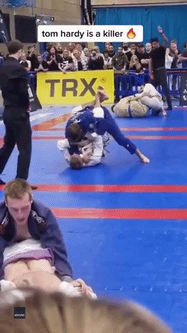 Tom Hardy Wins Two Gold Medals in Jiu-Jitsu 