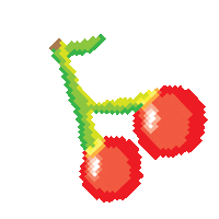 pastryplug pixel pixelart 8bit cherry Sticker