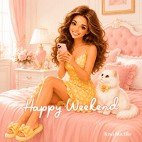 Good Vibes Cute Cat GIF