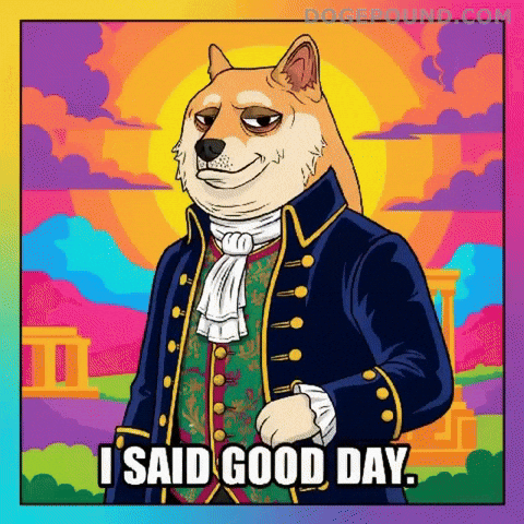 Over It Goodbye GIF by Doge Pound