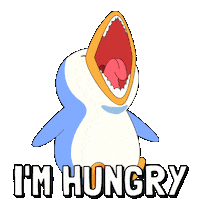 Feed Me Crying Sticker by Pudgy Penguins