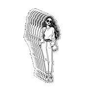 Girl Love Sticker by OpticalArtInc.