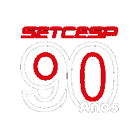 Sindicato 90 Anos Sticker by SETCESP