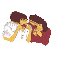 Comida Eating Sticker by The Coast - Halifax/Kjipuktuk