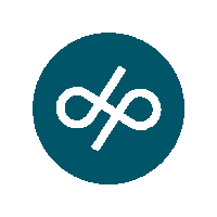 dreipol dreipol logo dreipol logo blue Sticker