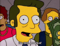 Happy Season 3 GIF by The Simpsons