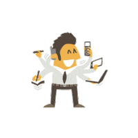 CommeDesPapas papa parent diversification multipass Sticker