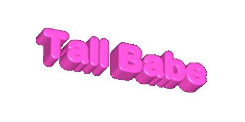 Pink Tall Girl Sticker by WEXIST Tall Girl Brand