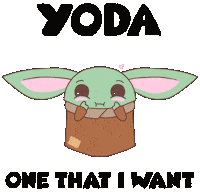 abeille_lettering love heart star wars valentine Sticker