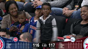 detroit pistons basketball GIF by NBA
