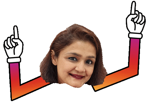 Rachana Sticker by BORN ON INSTAGRAM