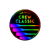 San Diego Rowing Sticker by Crew Classic