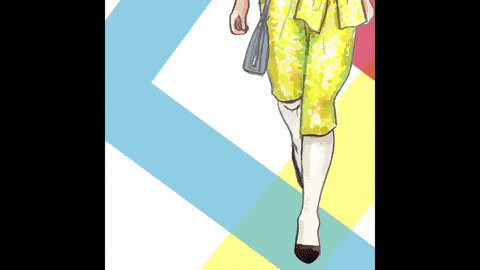 fashion illustration GIF by CATTURA Production