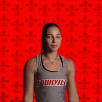Track Field Go Cards GIF by Louisville Cardinals