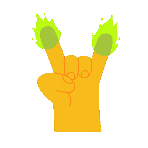 Rock And Roll Party Sticker