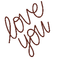 Love You Sticker