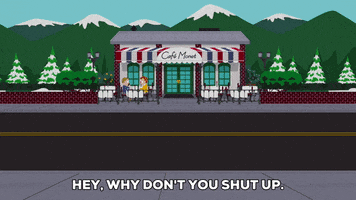 restaurant yelling GIF by South Park 