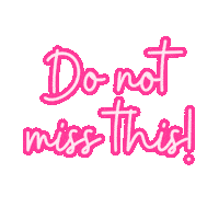 Dont Miss This Sticker by Ulka Rocks