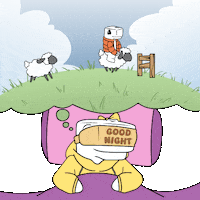 Tired Good Night GIF by Ordinary Friends