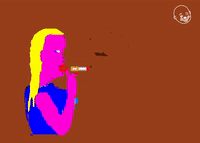 Smoking a Cig