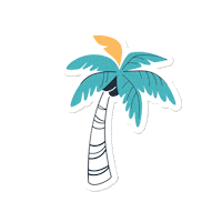 Summer Beach Sticker by Decameron Hotels