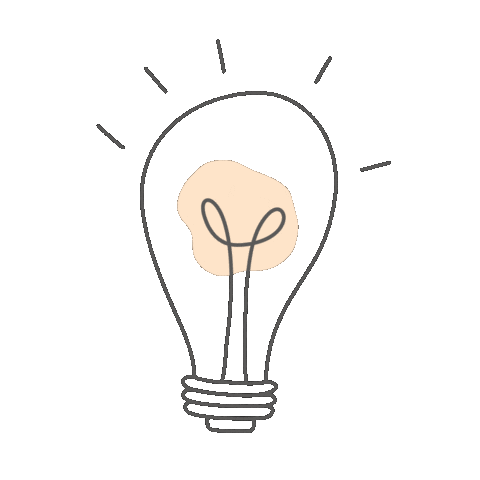 mentalizeartes giphyupload idea lamp fofo Sticker