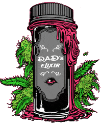 Third Eye Trip Sticker by Dads Elixir