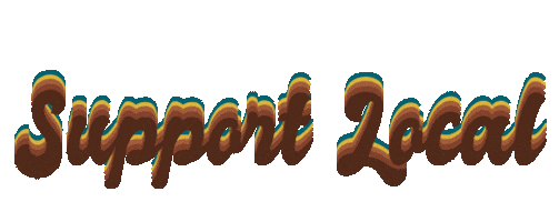 Shop Small Good Vibes Sticker