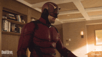 Looking Around Super Hero GIF by Marvel Studios