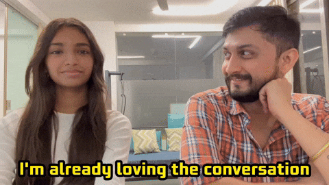 Loving It Discussion GIF by Digital Pratik