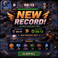 Record Broken Action Game GIF by Digi 995