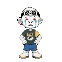 Green Bay Packers Go Pack Go Sticker by Zhot