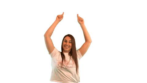 Sisers-Stretching giphyupload happy yeah swipe up Sticker