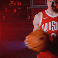 Basketball Hype GIF by Ohio State Athletics