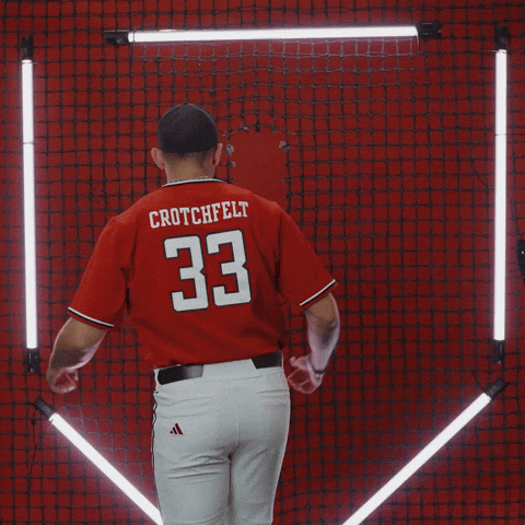 Zach Crotchfelt GIF by Texas Tech Baseball